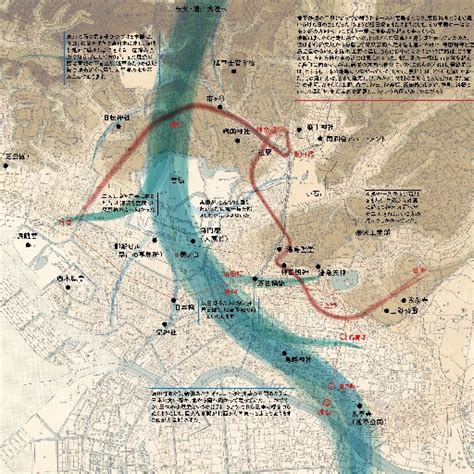 龍脈龍の通り道 東京地図|龍脈図｜Stroly for original maps and illustrated digital 